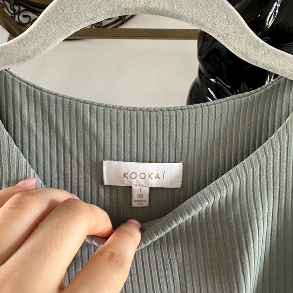 Kookai ruched drees - Picture 3 of 5